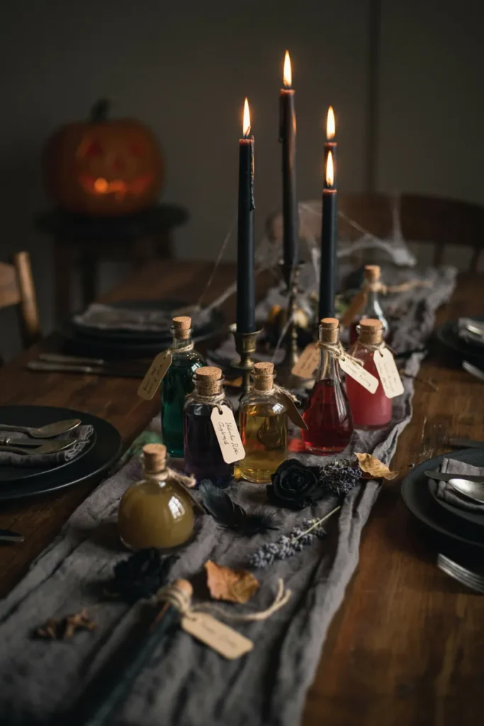 Apothecary Bottle Display