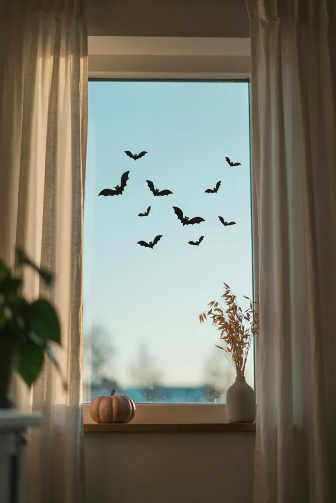  Bat Silhouette Window Cling