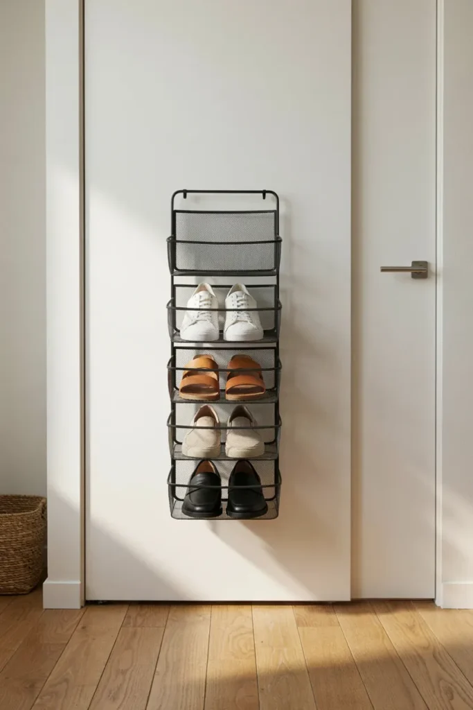 Behind-Door Shoe Rack