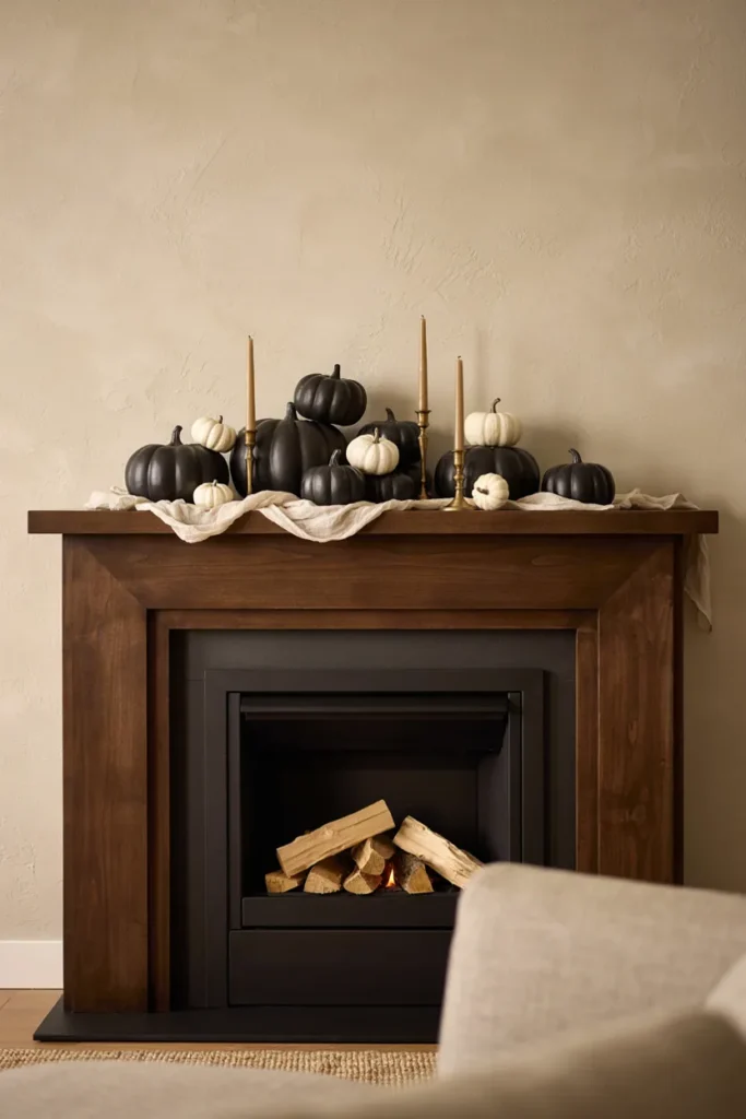 Black Pumpkin Cluster