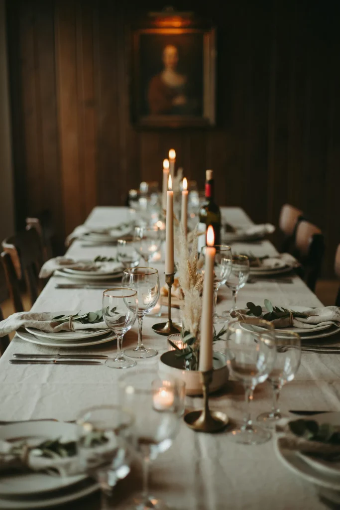 . Candlelit Place Settings