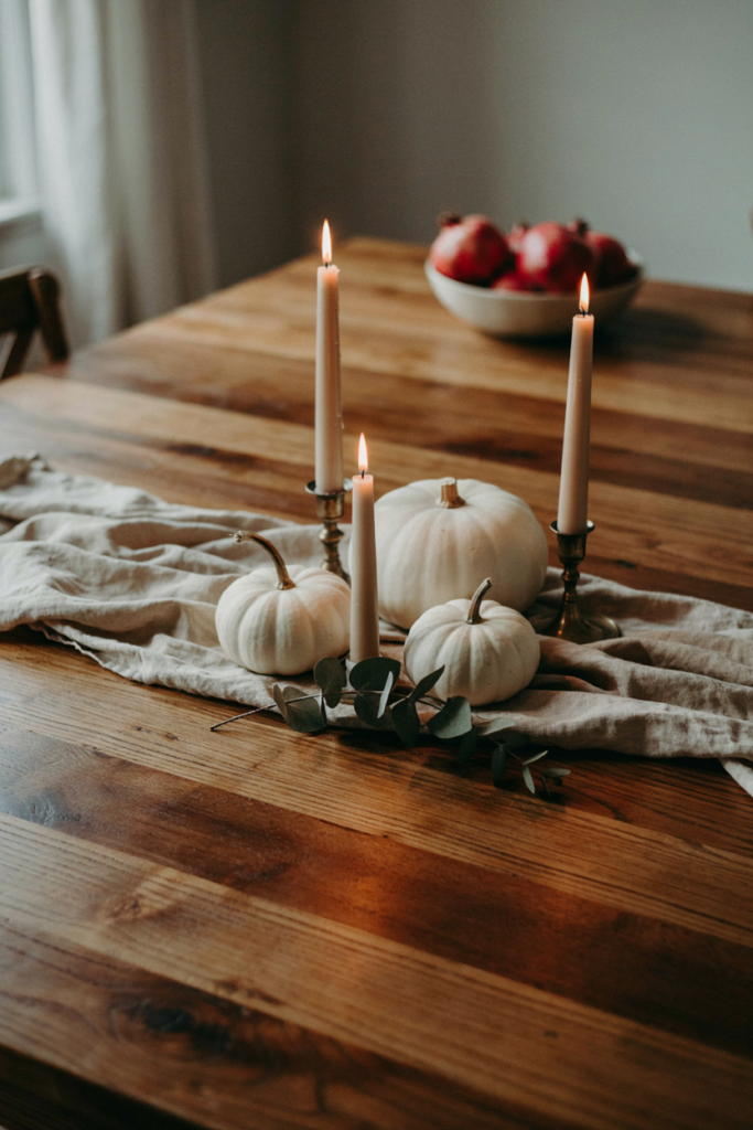 Candlelit Pumpkin Trio