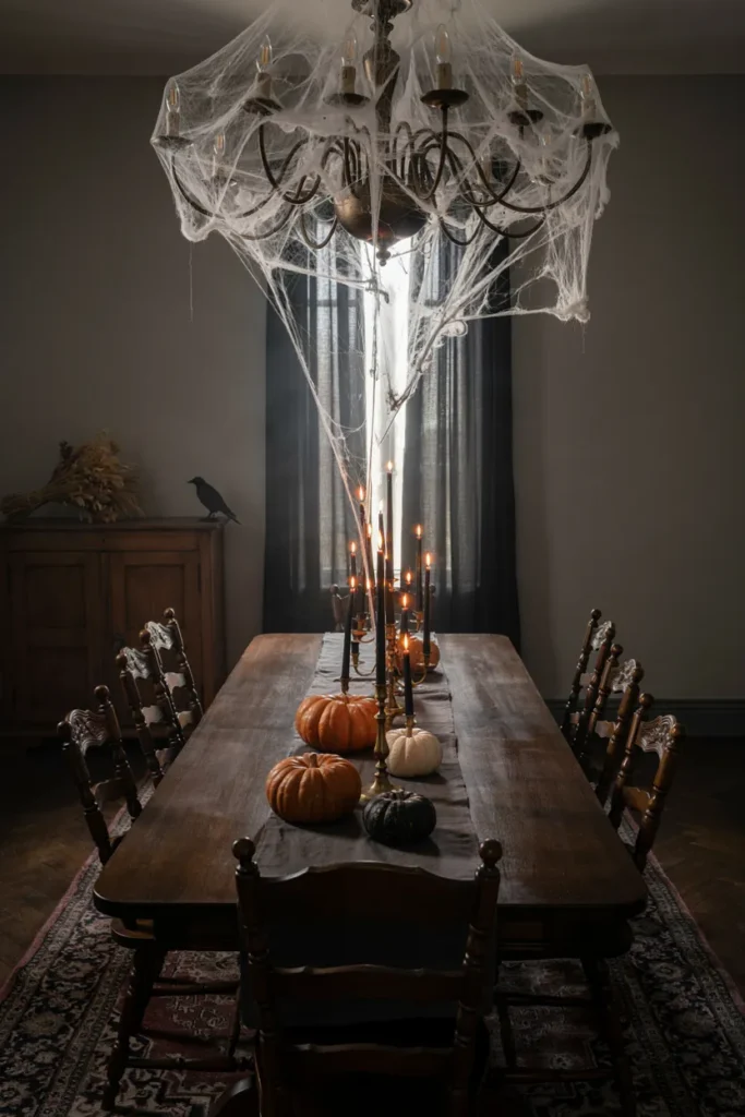 Cobweb Chandelier Effect