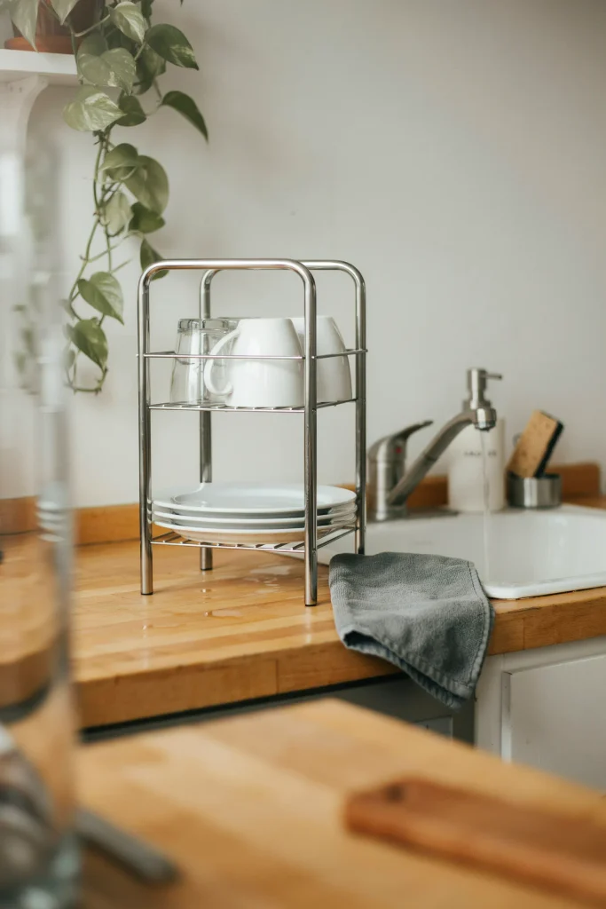 Compact Dish Drying Rack