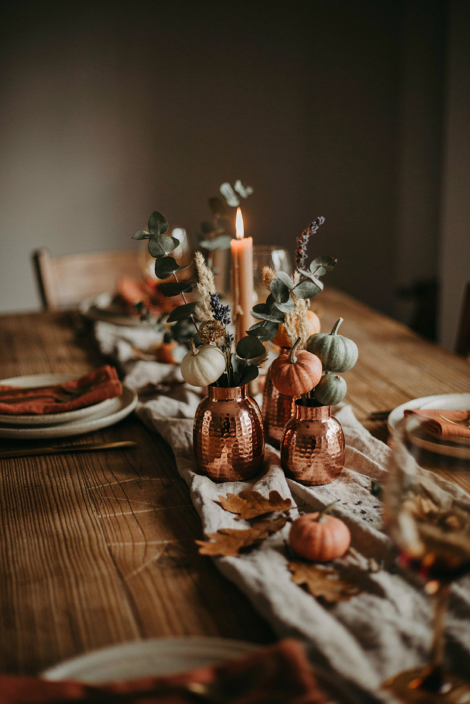 Copper and Gourd Mix