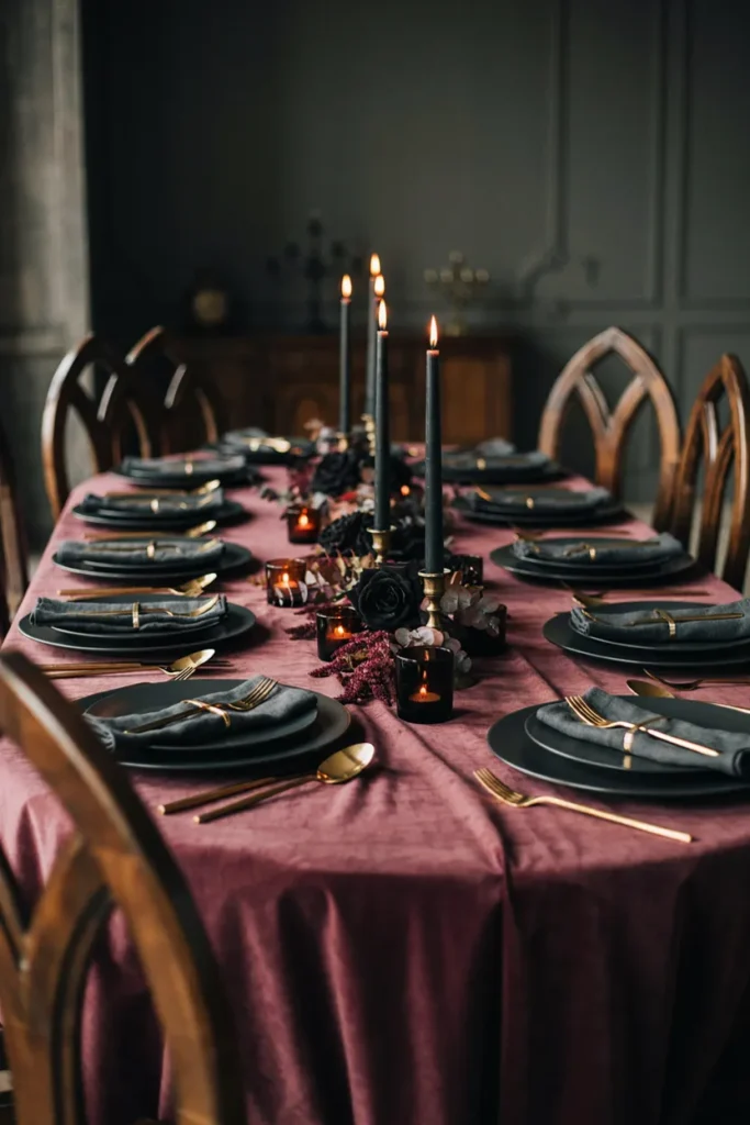 Deep Purple Tablecloth Base