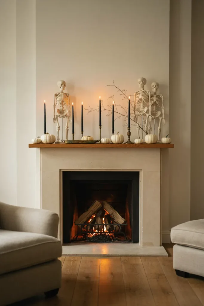 Elegant Skeleton Display