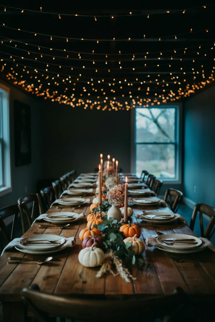 Fairy Light Table Canopy