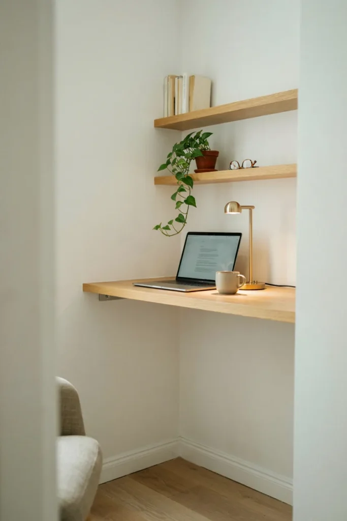 Floating Corner Desk