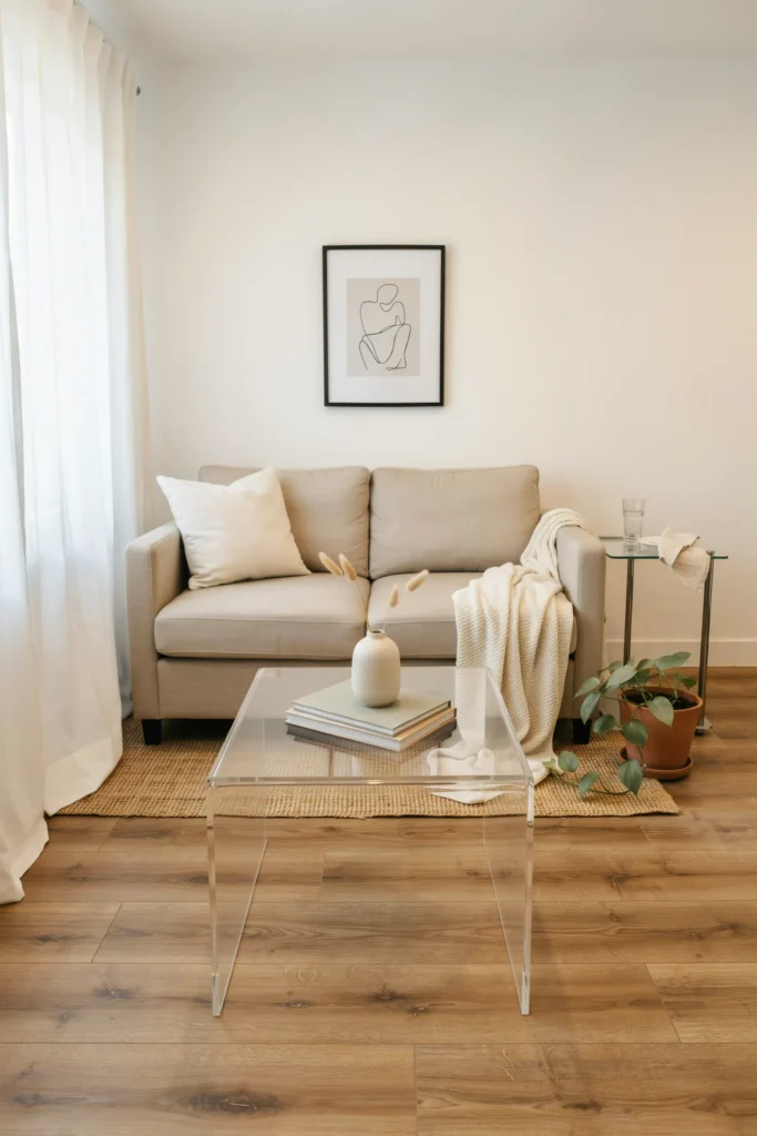 Glass and Acrylic Furniture