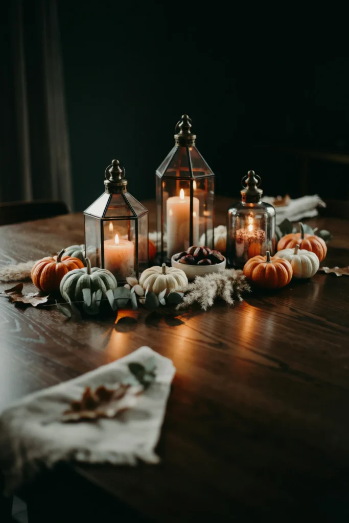 Lantern Centerpiece Glow