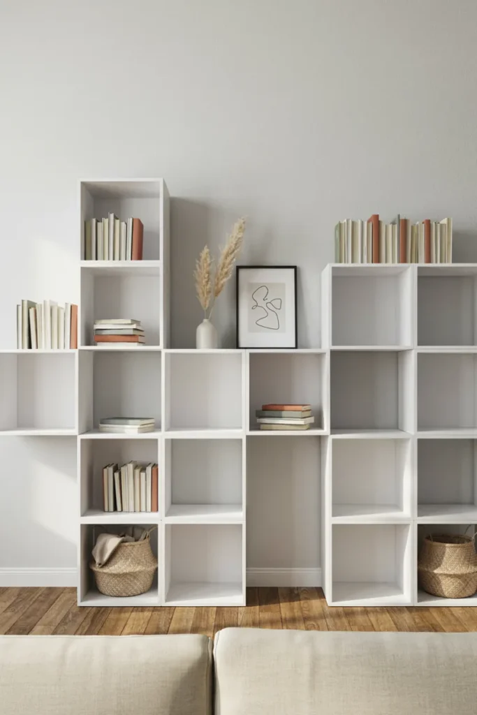 Modular Cube Shelving