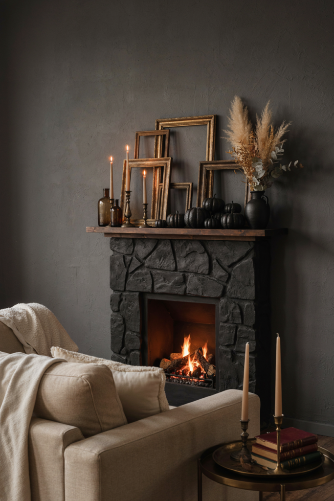 Moody Gothic Mantel