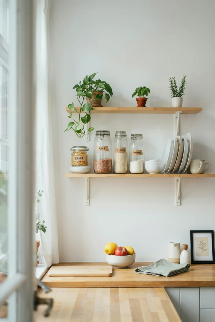 Open Wall Shelving