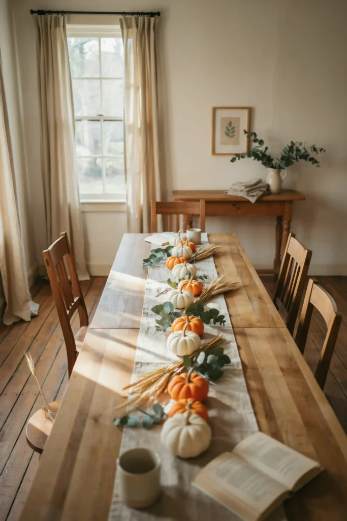 Pumpkin Centerpiece Display