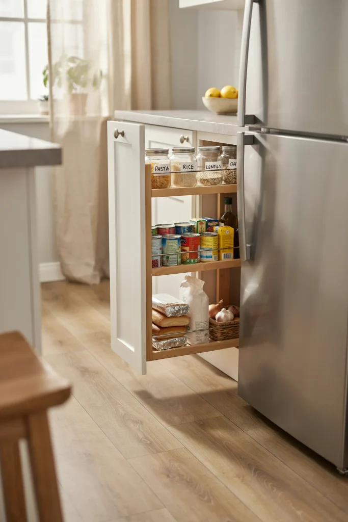 Slim Pull-Out Pantry