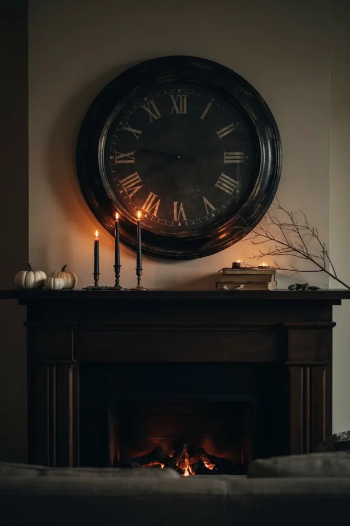 Spooky Mantel Clock
