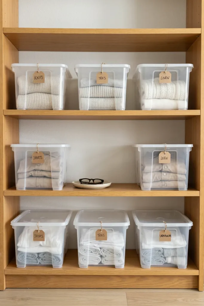 Stackable Storage Bins