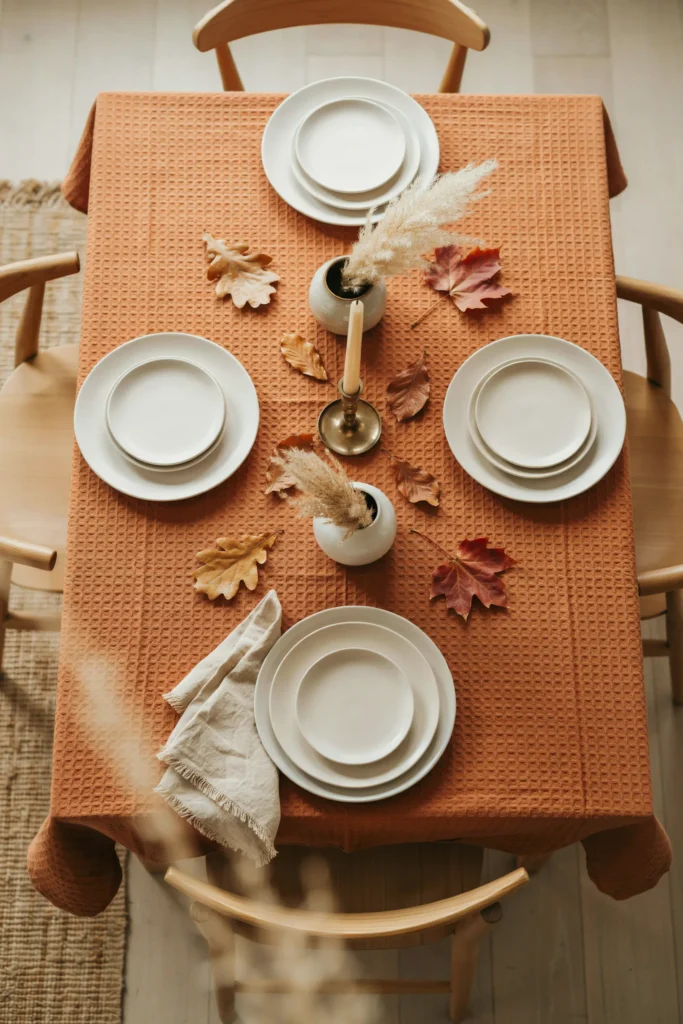 Textured Table Linens
