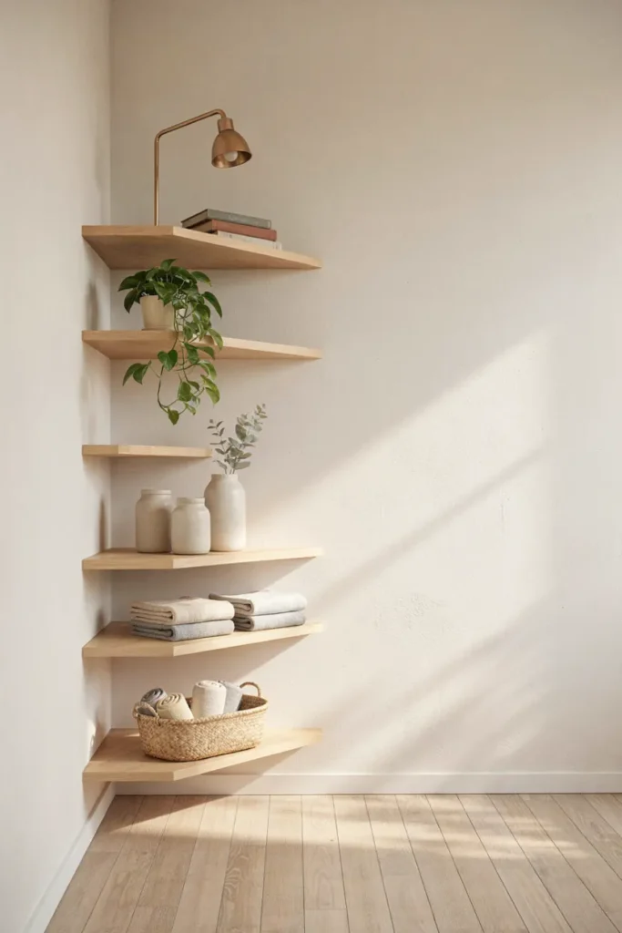 Vertical Wall Shelving