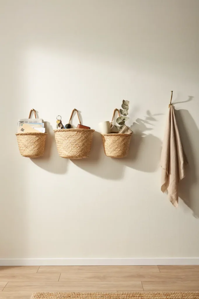 Wall-Mounted Baskets