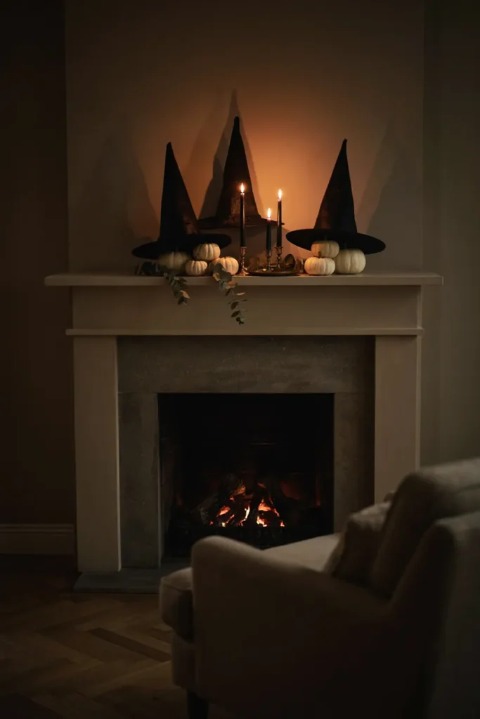 Witch Hat Mantel