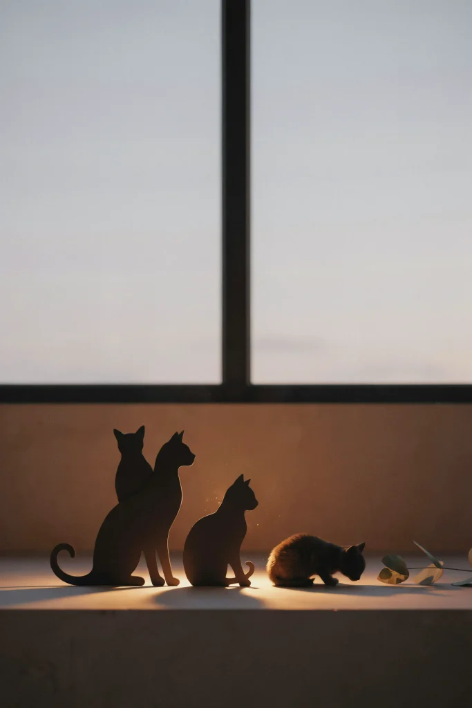 Black Cat Silhouettes