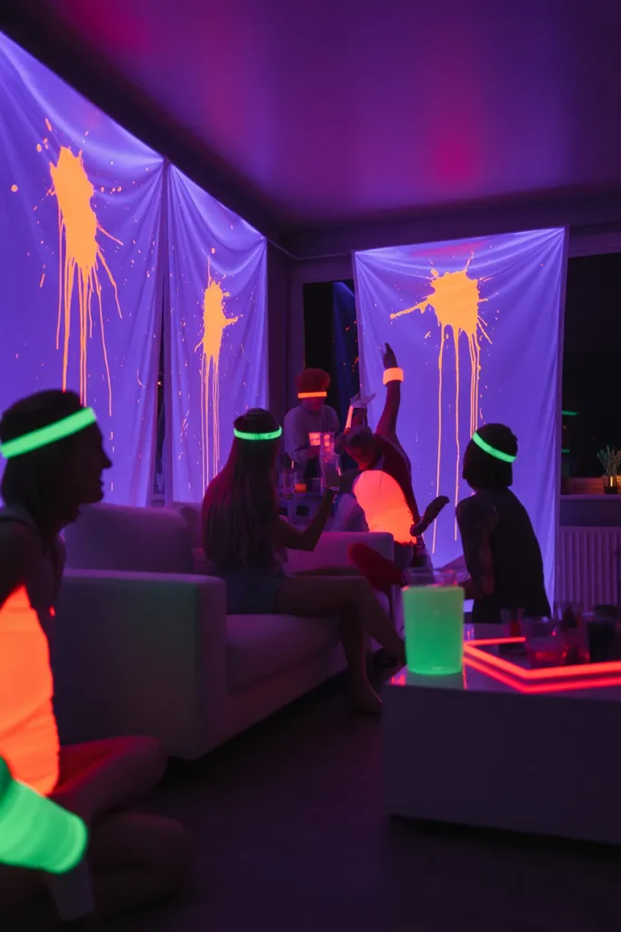 Black Light Room Takeover