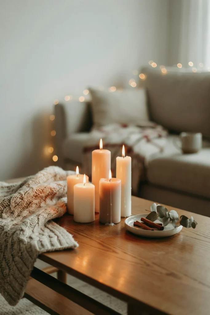 Candlelit Pillar Cluster