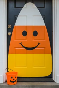 Candy Corn Door