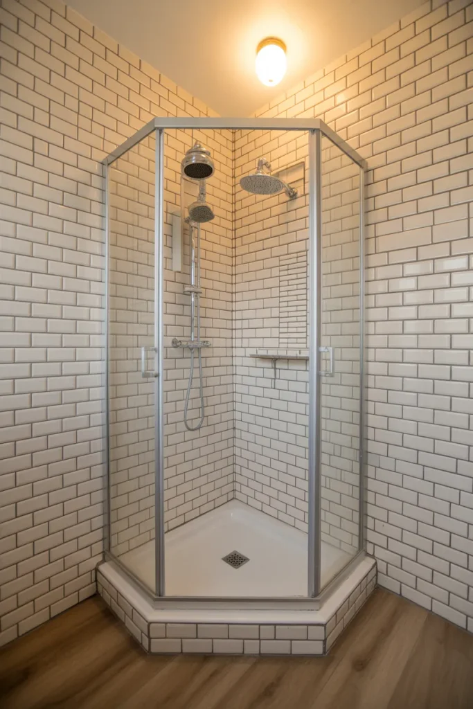Corner Shower Swap