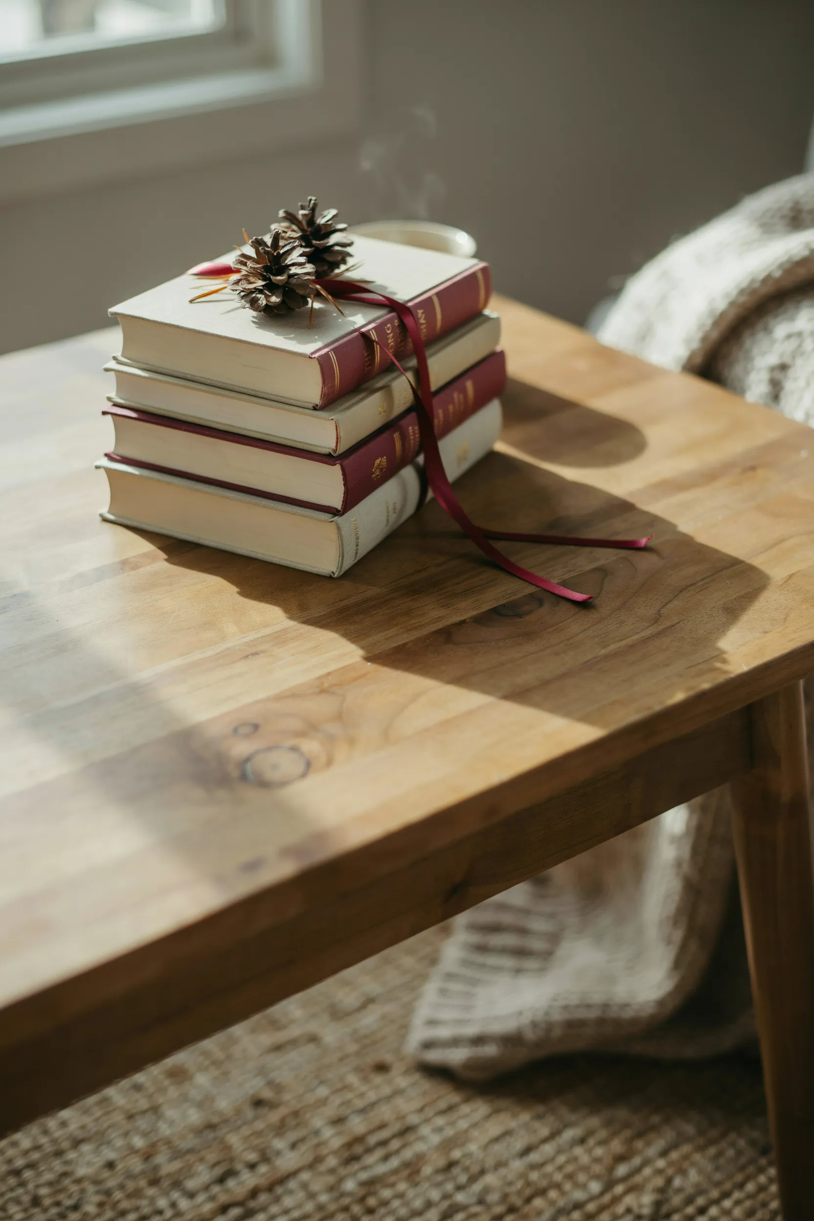  Cozy Book Stack Styling