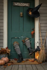 Crashed Witch Door