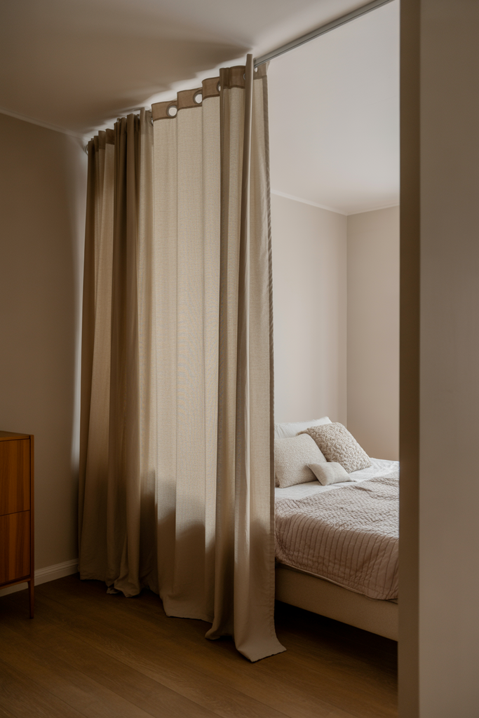 Curtain Room Divider
