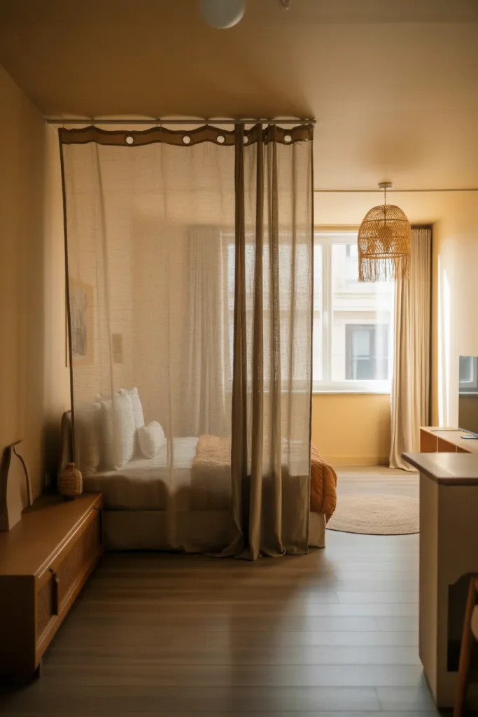 Curtain Room Divider