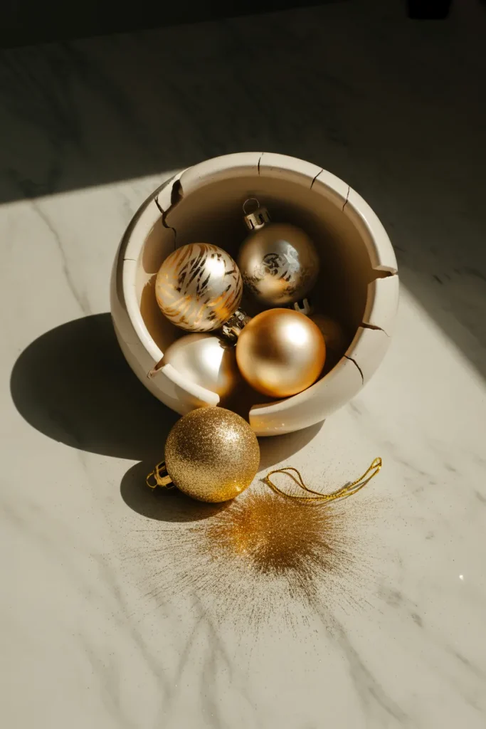 Dollar Store Ornament Bowl