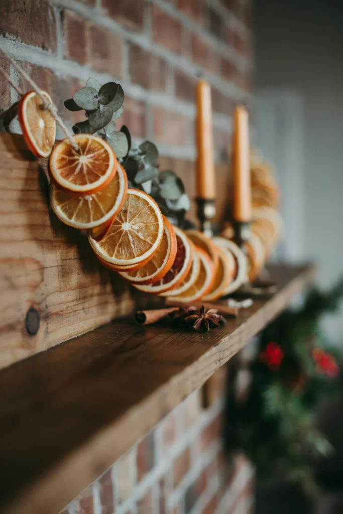  Dried Orange Slice Garland