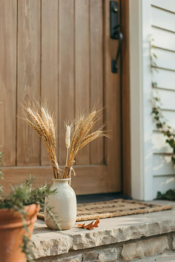  Dried Wheat Bundle Accent