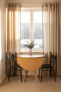 Drop-Leaf Dining Table