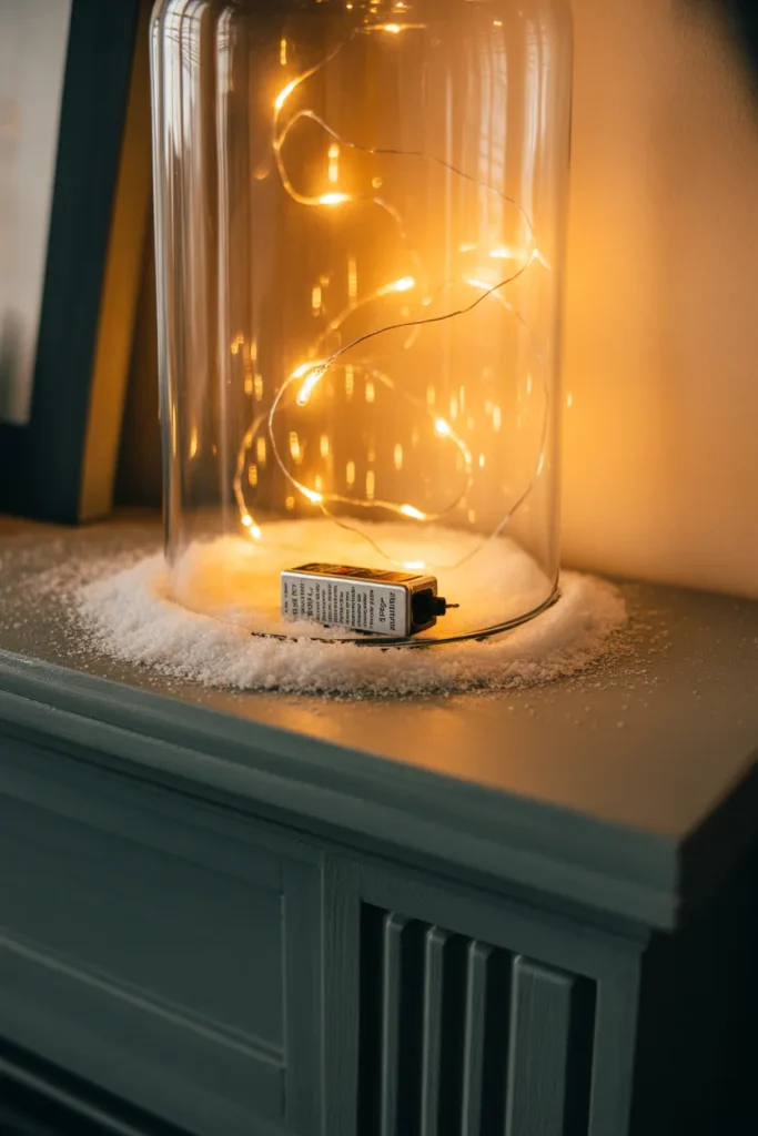 Fairy Light Spiral Trick