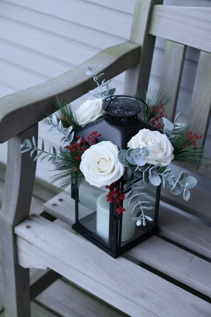 Faux Flower Arrangement