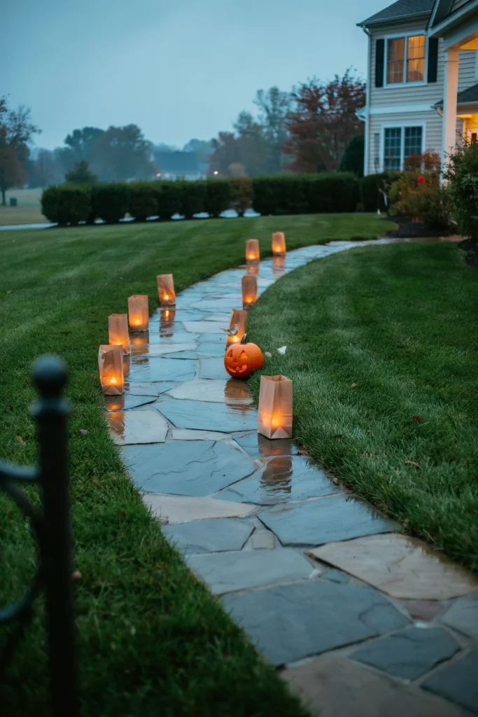 Flickering Candle Luminaries