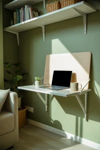 Fold-Down Wall Desk