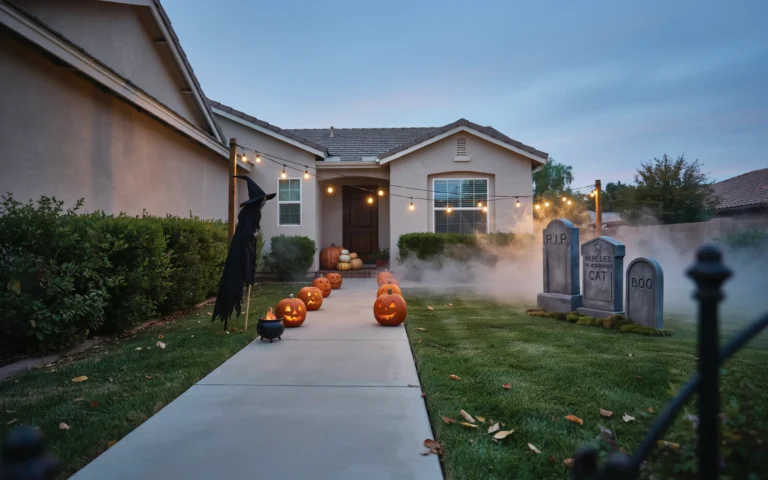 halloween yard decor