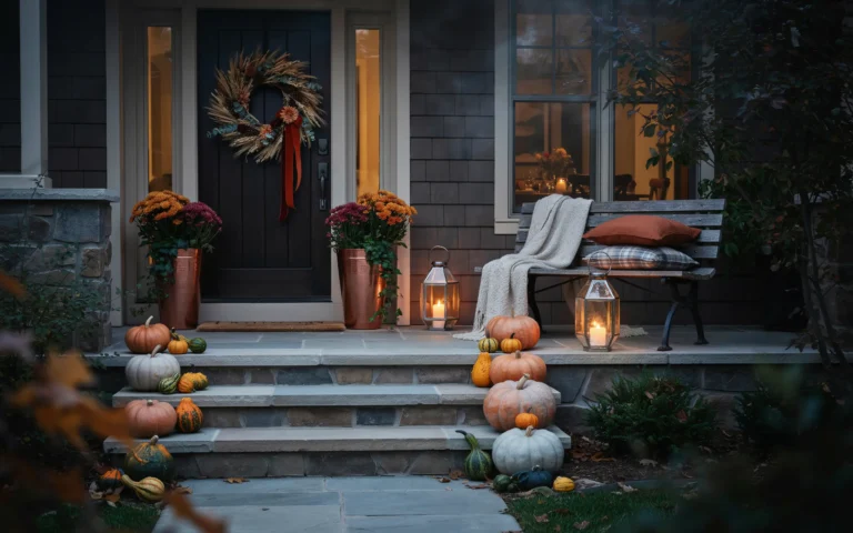 thanksgiving porch decor