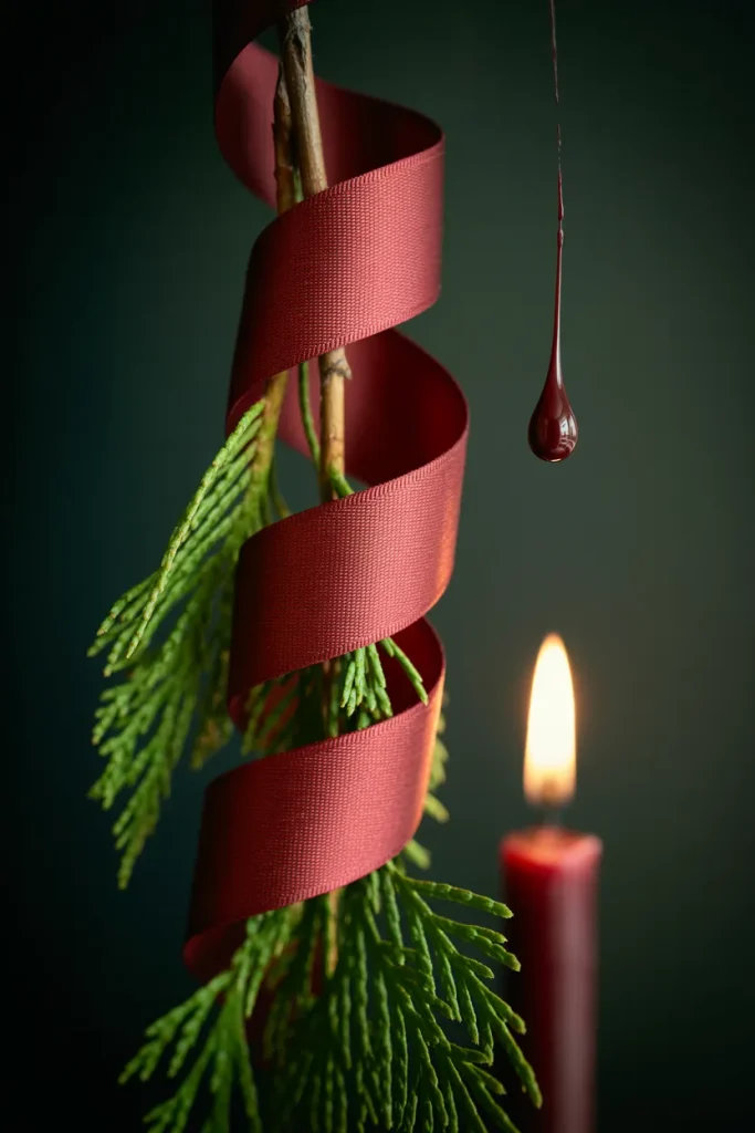 Garland with Ribbon