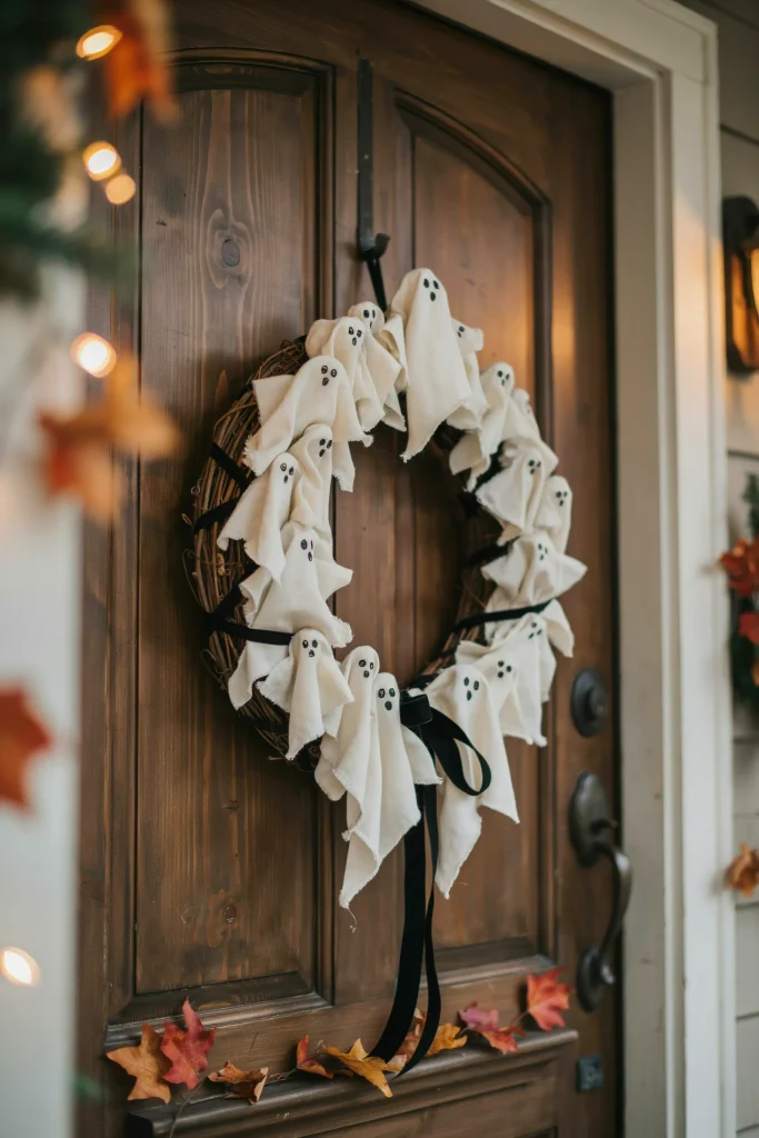 Ghost Door Wreath