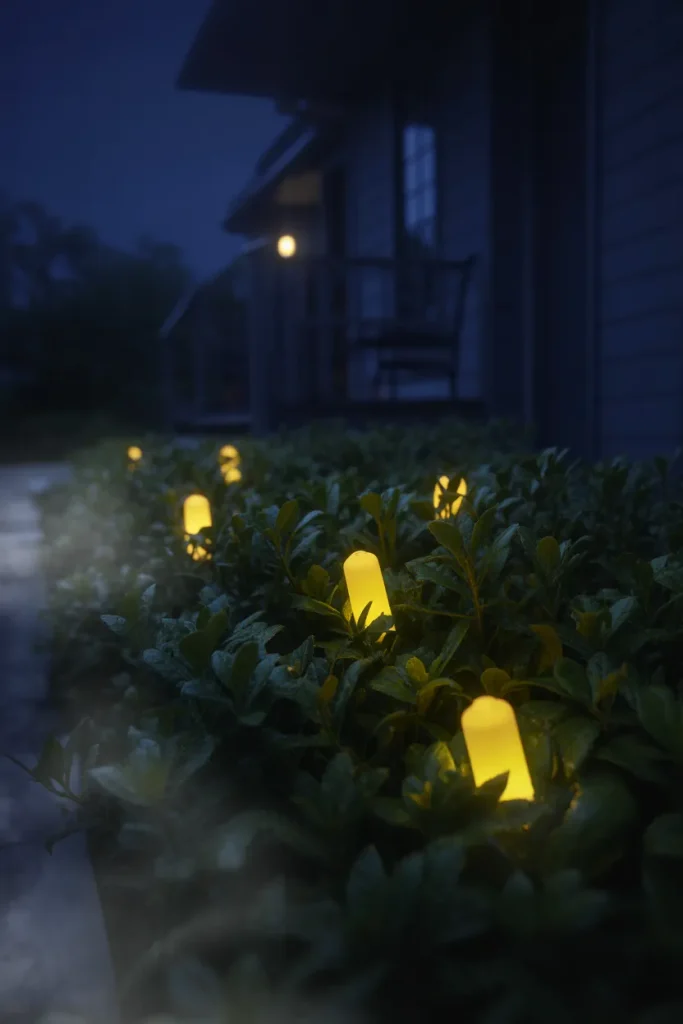 Glowing Eye Bushes