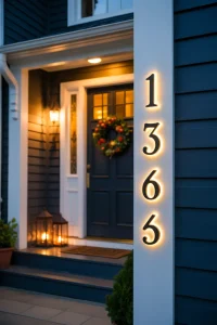  Illuminated House Numbers