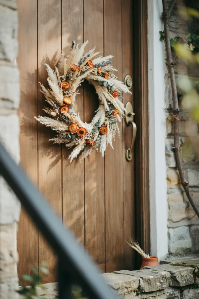 Layered Harvest Wreath